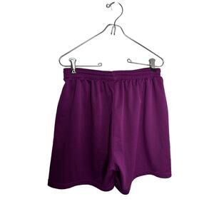 vtg NIKE sz large womens‎ purple mesh shorts usa made